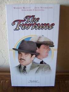 THE FORTUNE (1974) Warren Beatty, Jack Nicholson VHS  