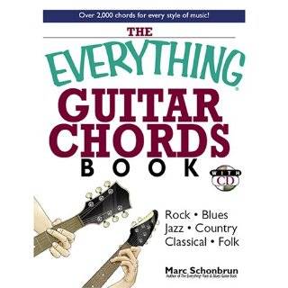The Everything Guitar Chords Book Rock, Blues, Jazz, Country 