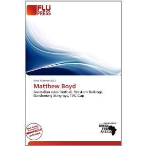  Matthew Boyd (9786200777393) Gerd Numitor Books