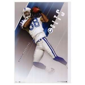 Marvin Harrison Indianapolis Colts POSTER NFL NEW RARE  
