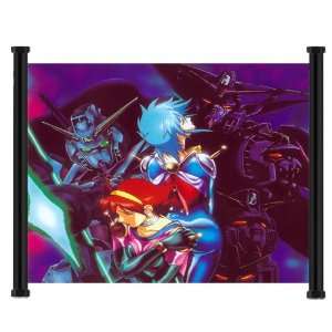  Mobile Fighter G Gundam Anime Fabric Wall Scroll Poster 