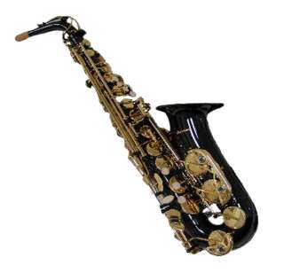 NEW bE BLACK Alto Saxophone+Case+Music Stand~~APPROVED 813794016047 