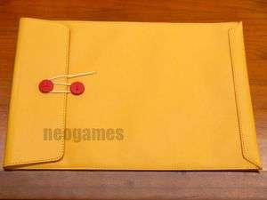 Lightweight Leather Pouch Case 4 Apple MacBook Air 11  
