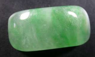   Natural A Jade jadeite Saddle Ring ** It need install by Goldsmith