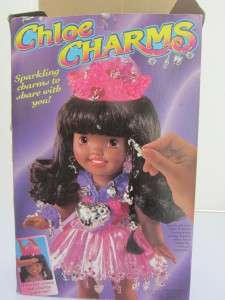 Hasbro CHLOE CHARMS African American 1995 AA Doll NRFB  