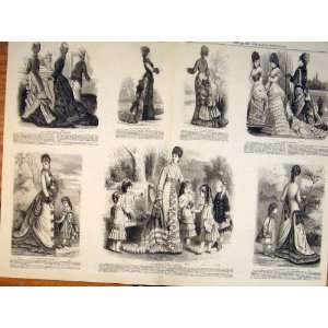  Ladies Fashion Dress Costume Princess Tunic Print 1876 