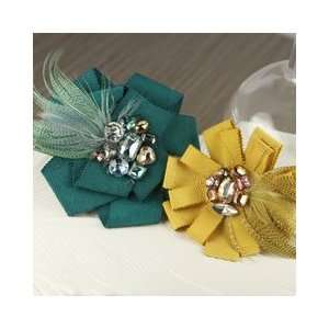     Fabric Flower Embellishments   Ritz: Arts, Crafts & Sewing