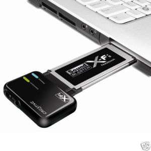 Creative Expresscard Xtreme Sound Card X Fi SB0950  
