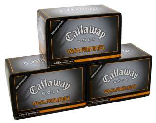 New Callaway Golf Warbird Golf Balls 3 Dozen  