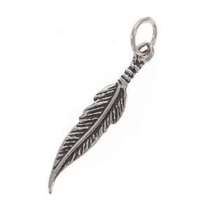   Native American Style Feather Pendant Charm (1) Arts, Crafts & Sewing