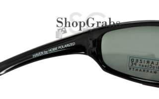 New Mens Hobie Polarized HAVEN Sunglasses Motion Collection Black Grey 