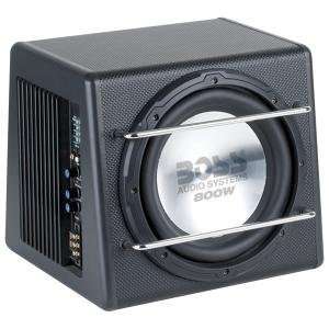 New BOSS AUDIO S10A AMPLIFIED SUBWOOFER ENCLOSURE (10 