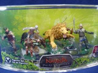 Disney Store Chronicles of Narnia Prince Caspian Figurine 2 Sets 