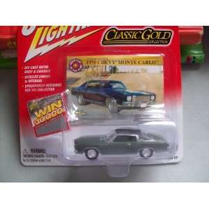   : Johnny Lightning Classic Gold 1970 Chevy Monte Carlo: Toys & Games