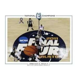   Tip UConn versus Butler, 2011 NCAA Championship