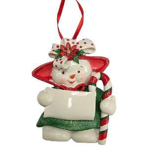   Bonnet Christmas Ornament to Personalize #W30289