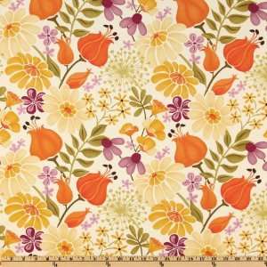  44 Wide Moda Central Park North Meadow Ivory Fabric By 