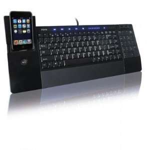  Black Keyboard with iPod Dock  Players & Accessories