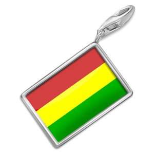  FotoCharms Bolivia Flag   Charm with Lobster Clasp For 