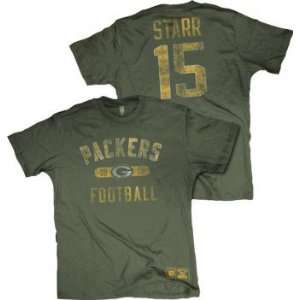  Bart Starr Green Bay Packers NFL Player T Shirt Sports 