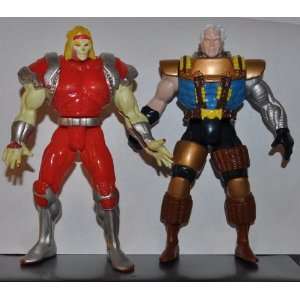 Omega Red (1993) & Cable (1994)   Marvel X Men Action Figure JLA JLU 