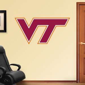  Virginia Tech Fathead Wall Graphic Hokies Logo   NCAA 