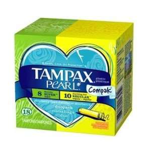  Tampax Compak Pearl Duopk Unsc Size 18 Health & Personal 