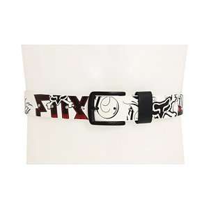  Fox Racing Victory Belt [White] XL Automotive