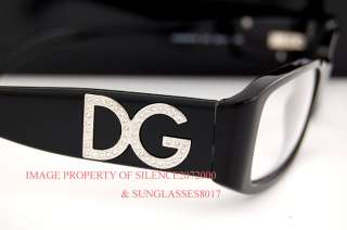 Brand New Dolce & Gabbana Eyeglasses Frames 3044B 501 BLACK 100% 