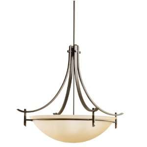   3279OZ 5 Light Olympia Incandescent Inverted Pendant, Old Bronze