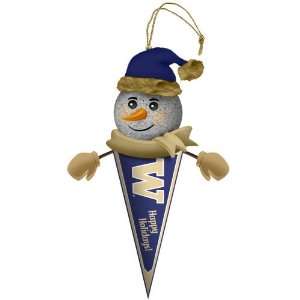   Huskies Lighted Snowman Pennant Christmas Ornaments 5 Home & Kitchen