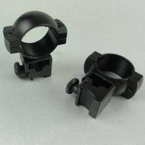  25.4mm Tall Scope Rings Dovetail Base