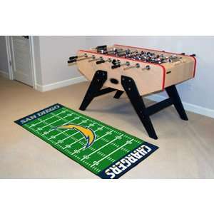  BSS   San Diego Chargers NFL Floor Runner (29.5x72 