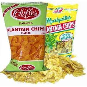  Chifles, Chip Plantain Garlic, 5 Ounce (12 Pack) Health 