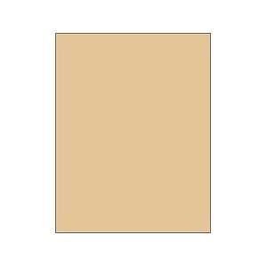  Paper Accents Cardstock 8.5x11 Smooth Tan  67lb 25 Pack 