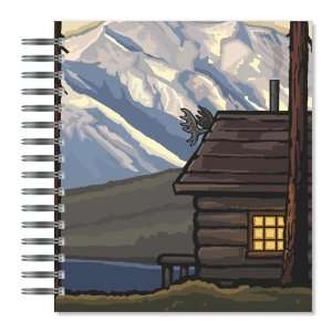  ECOeverywhere Moose Cabin Picture Photo Album, 18 Pages 
