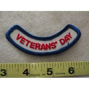  Veterans Day Patch 