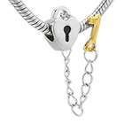 Jolie Montre Watch 0078 2 Charm Neck   key & lock  key & lock