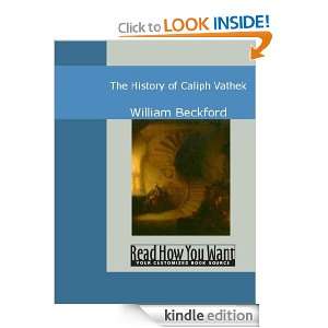 The History of Caliph Vathek William Beckford  Kindle 