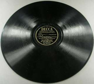 Rare 1945 Song Of Norway 78 RPM Edvard Grieg Operetta  