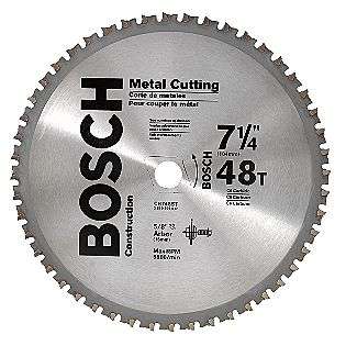 in. 48T Carbide Circular Saw Blade  Bosch Tools Replacement 
