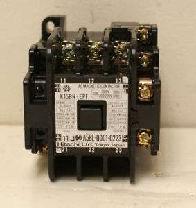 Hitachi K15BN EPF AC magnetic contactor Coil 200V(4781)  