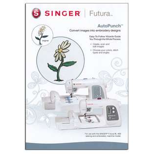 Singer AutoPunch Digitizing Software for Use with Singer Futura XL 400 