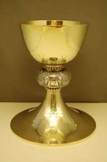 All Sterling Silver Chalice Beaugrand Hand Made +  