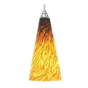   Tahoe Pine Amber Glass   GX24Q 2 Base Lamping   277 Voltage Version