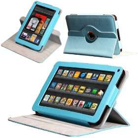 (TM) 360 Degree Rotating Folio Cover Case With Multi Angle Vertical 
