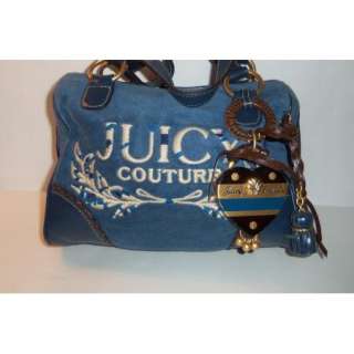 Womens Beautiful Blue Juicy Couture Handbag  