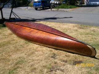 Wood Canoe  