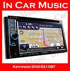 Kenwood DNX 5210BT Double Din Car Bluetooth Radio CD DVD Player GPS 