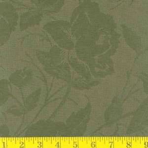  62 Wide Raleigh Olive Fabric By The Yard Arts, Crafts 